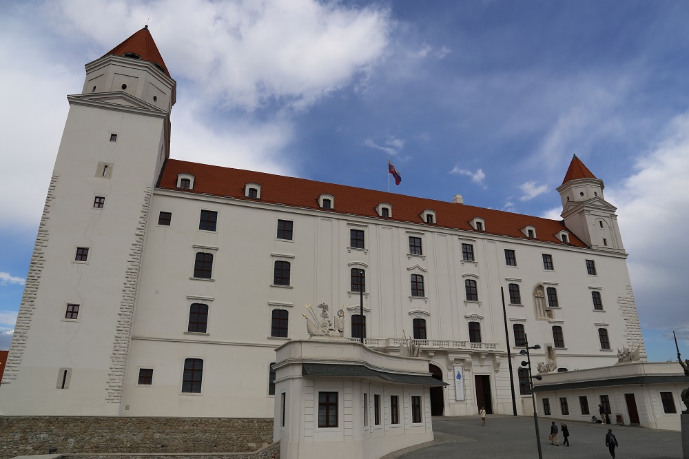 O Castelo de Bratislava. (Foto: Nathalia Tavolieri / Viagem em Detalhes)