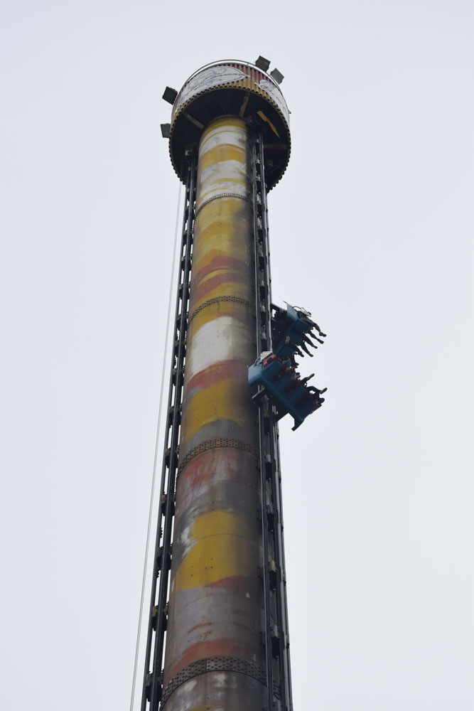 Big Tower: Maior torre de queda livre, Brasil