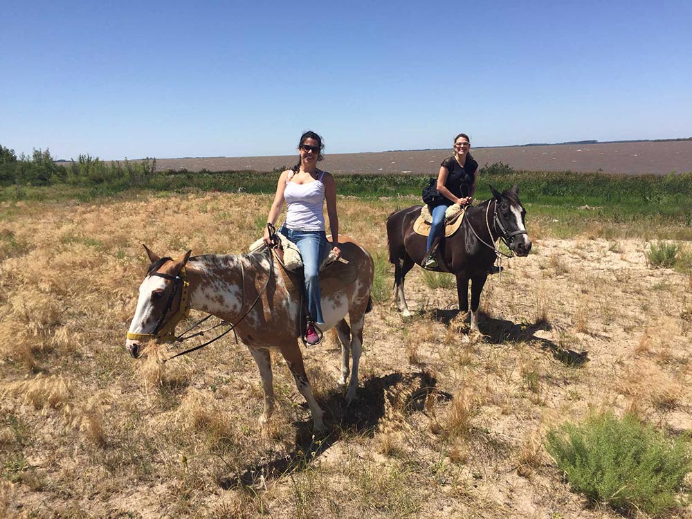 cavalgada no Uruguai