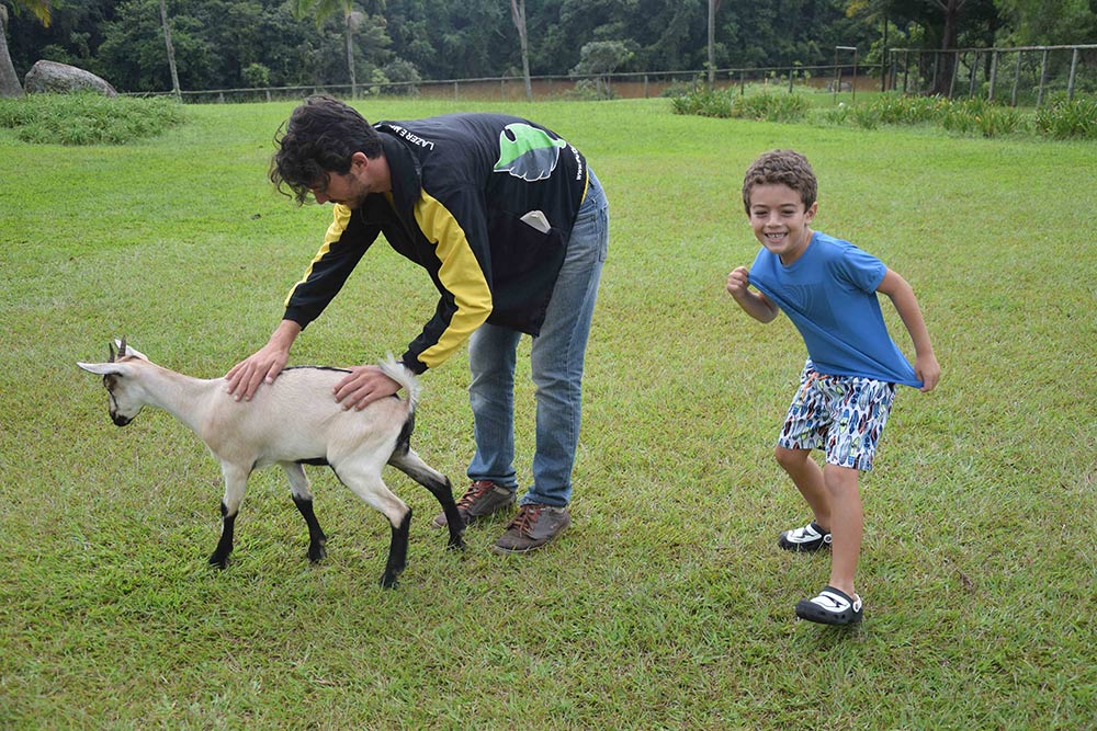 A Fazenda Capoava é cheia de animais, uma diversão para a criançada! Conheça mais sobre o hotel no post!