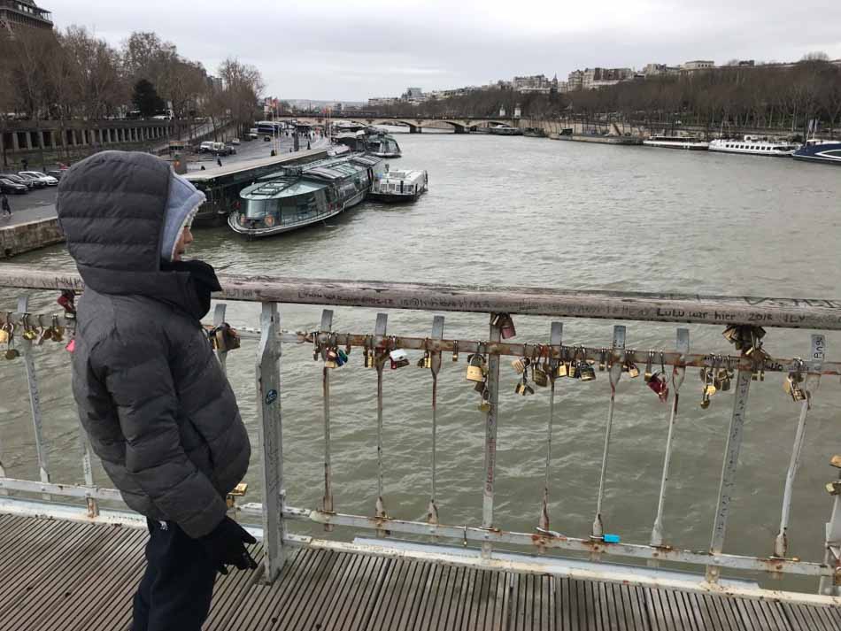 Paris com crianças, passeio pelas pontes.