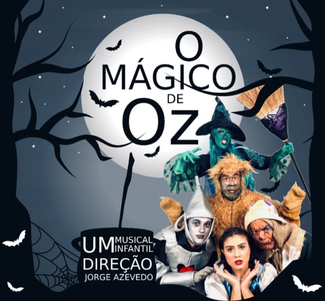 Mágico de Oz - Teatro agenda kids março